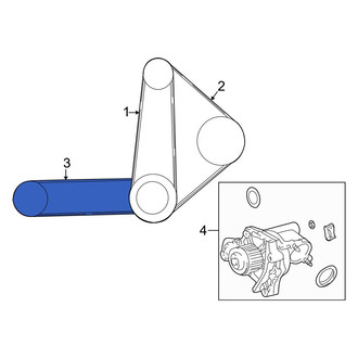 Toyota OE - Accessory Drive Belt