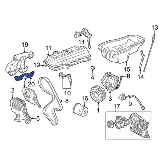Toyota OE - Engine Intake Manifold Gasket