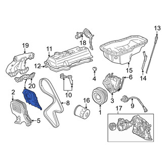 Toyota OE - Outer Upper Engine Timing Cover