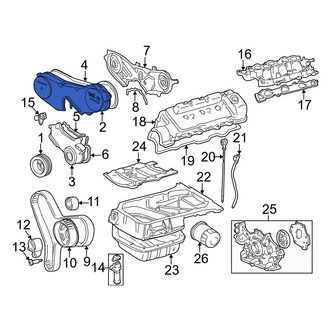 Toyota OE - Inner Upper Engine Timing Cover