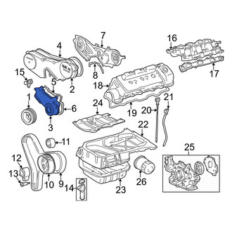 Toyota OE - Inner Upper Engine Timing Cover