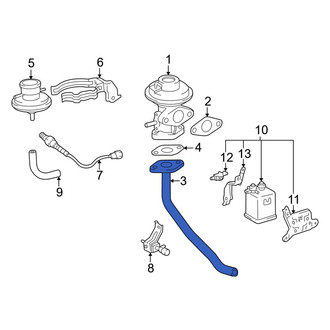 Toyota OE - Exhaust Gas Recirculation (EGR) Tube