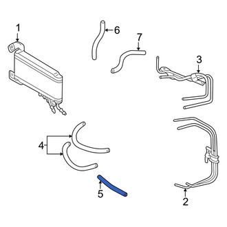 Toyota OE - Automatic Transmission Oil Cooler Hose