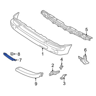 Toyota OE - Front Right Bumper Cover Spacer Panel