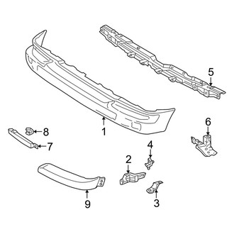 Toyota OE - Front Bumper - Bumper & Components (Pre Runner Xtracab)