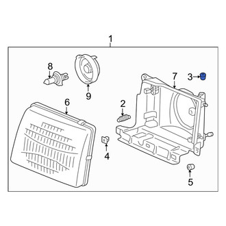 Toyota OE - Headlight Housing Nut