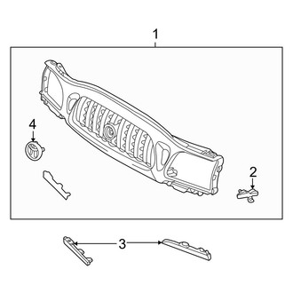Toyota OE - Grille & Components