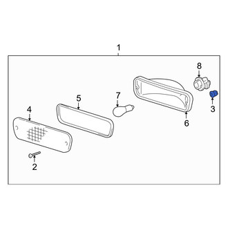 Toyota OE - Turn Signal Light Housing Nut