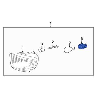 Toyota OE - Front Turn Signal Light Socket