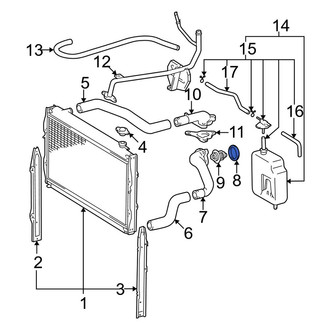 Toyota OE - Engine Coolant Water Inlet Gasket