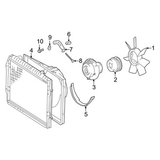 Toyota OE - Cooling Fan