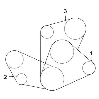 Toyota OE - Cooling - Belts & Pulleys