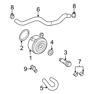 Toyota OE - Cooling - Oil Cooler (3.4L)