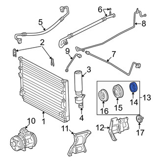 Toyota OE - A/C Compressor Clutch Coil