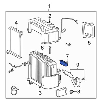 Toyota OE - A/C Expansion Valve