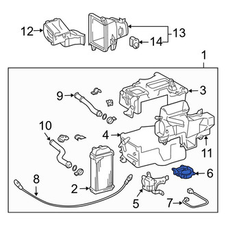 Toyota OE - HVAC Blend Door