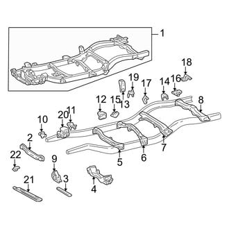 Toyota OE - Frame & Components (RWD)