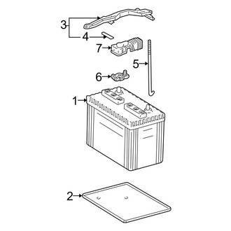 Toyota OE - Electrical - Battery