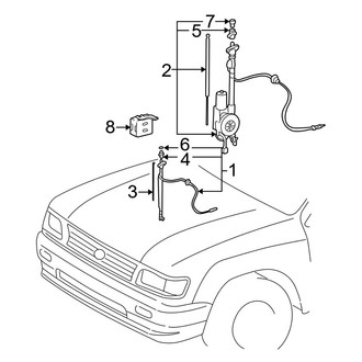Toyota OE - Electrical - Antenna