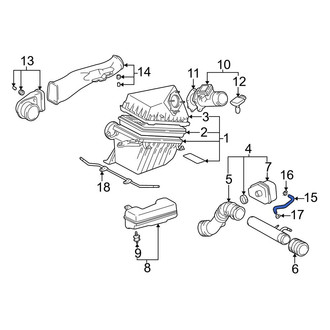 Toyota OE - PCV Valve Hose