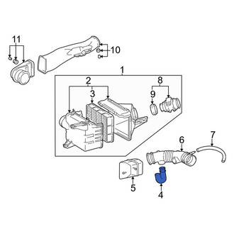 Toyota OE - Engine Air Intake Hose