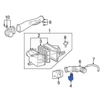 Toyota OE - Engine Air Intake Hose
