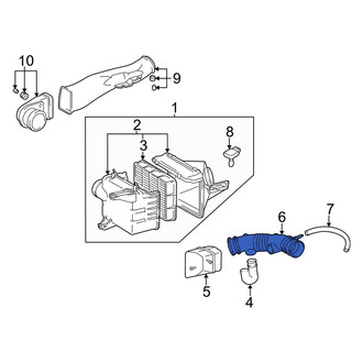 Toyota OE - Engine Air Intake Hose