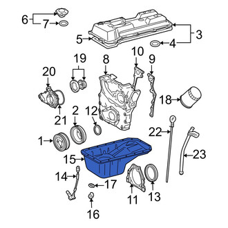 Toyota OE - Engine Oil Pan