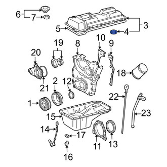 Toyota OE - Engine Valve Cover Washer Seal
