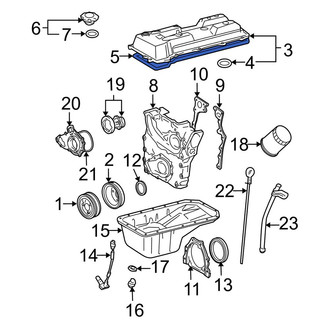 Toyota OE - Engine Valve Cover Gasket
