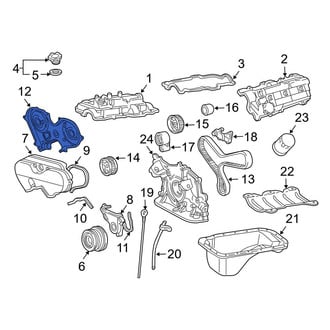 Toyota OE - Lower Engine Timing Cover