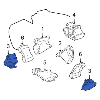 Toyota OE - Front Engine Mount