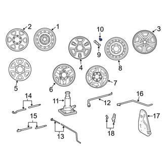 Toyota OE - Wheel Lug Nut