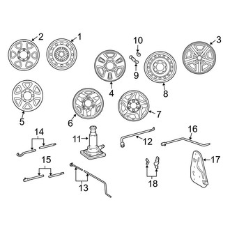 Toyota OE - Wheels (RWD)