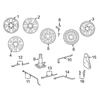 Toyota OE - Wheels (4WD)