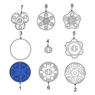 Toyota OE - Wheel Cover