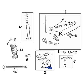 Toyota OE - Suspension Control Arm Bracket