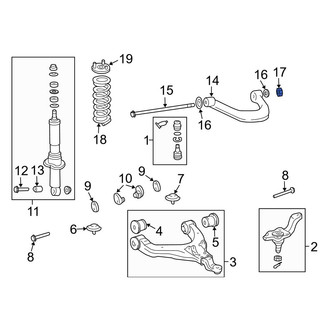 Toyota OE - Lateral Arm Nut