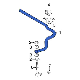 Toyota OE - Front Suspension Stabilizer Bar