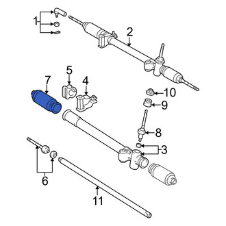 Toyota OE - Rack and Pinion Bellows