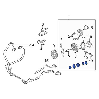 Toyota OE - Power Steering Pump