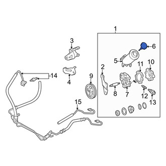 Toyota OE - Power Steering Reservoir Cap