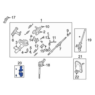 Toyota OE - Lower Steering Shaft Universal Joint