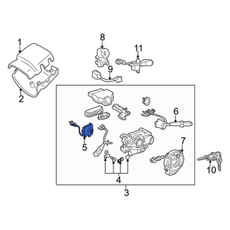 Toyota OE - Headlight Dimmer Switch