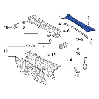 Toyota OE - Front Cowl Cover