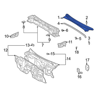 Toyota OE - Front Cowl Cover