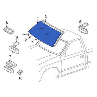 Toyota OE - Front Windshield
