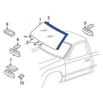 Toyota OE - Windshield Seal