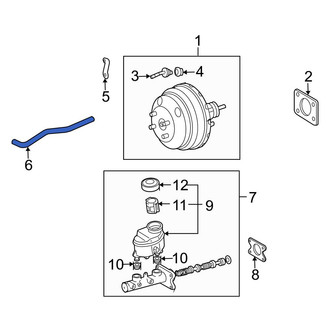 Toyota OE - Brake Vacuum Hose