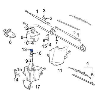Toyota OE - Wiper Arm Cap